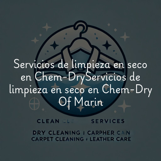 Servicios de limpieza en seco en
