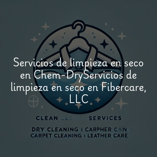 Servicios de limpieza en seco en