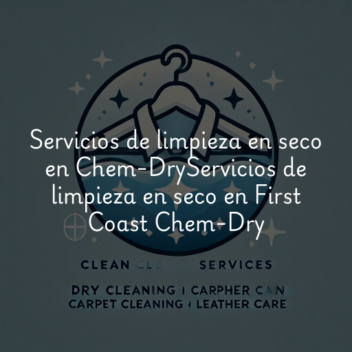 Servicios de limpieza en seco en