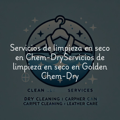 Servicios de limpieza en seco en