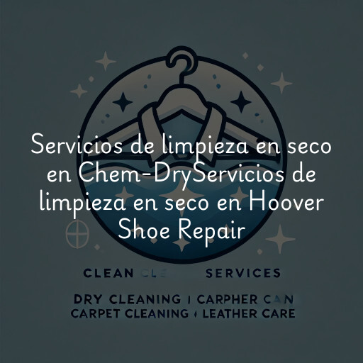 Servicios de limpieza en seco en