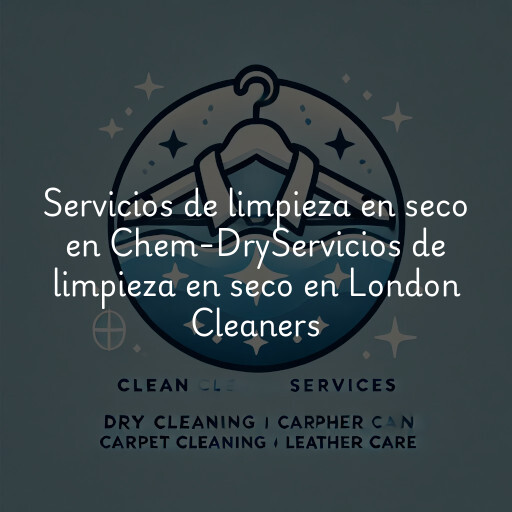 Servicios de limpieza en seco en