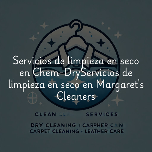 Servicios de limpieza en seco en