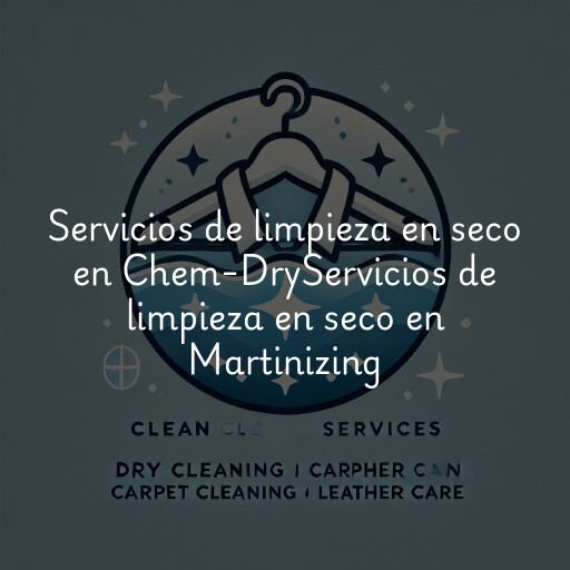 Servicios de limpieza en seco en