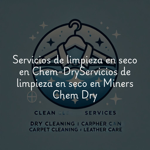 Servicios de limpieza en seco en