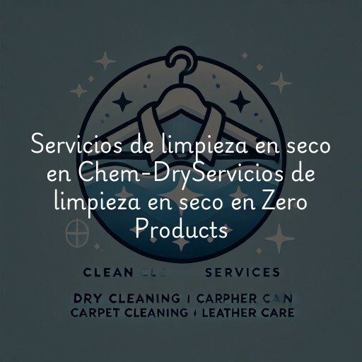 Servicios de limpieza en seco en