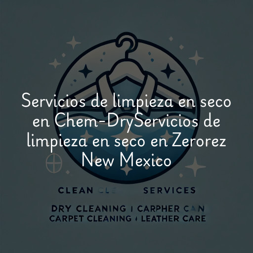 Servicios de limpieza en seco en