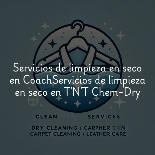 Servicios de limpieza en seco en