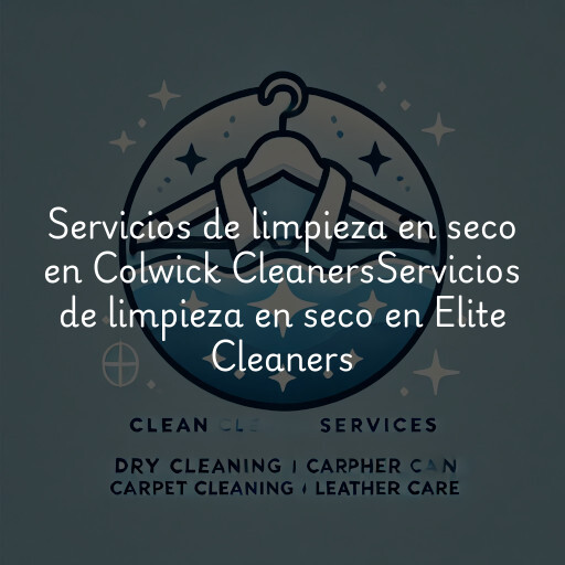 Servicios de limpieza en seco en