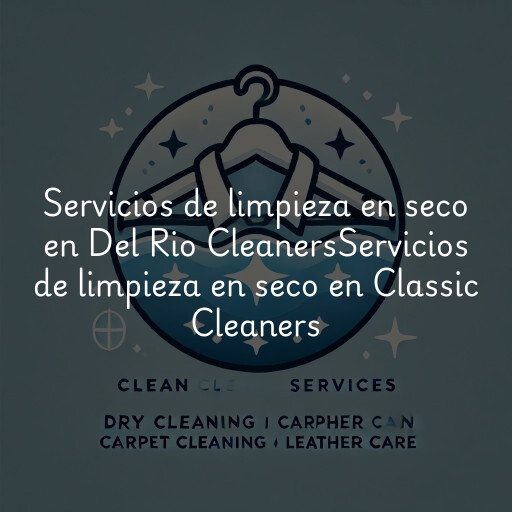 Servicios de limpieza en seco en