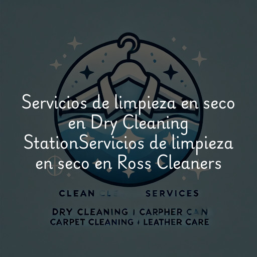Servicios de limpieza en seco en