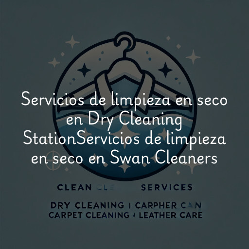 Servicios de limpieza en seco en