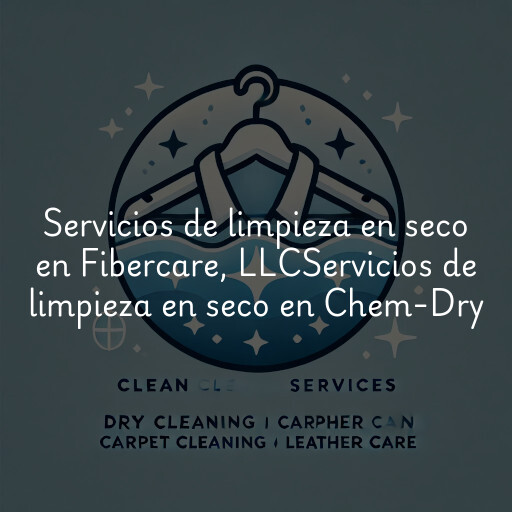 Servicios de limpieza en seco en
