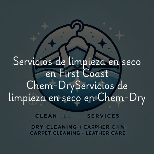 Servicios de limpieza en seco en