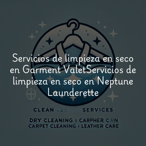 Servicios de limpieza en seco en
