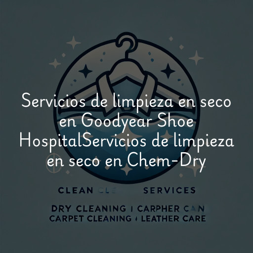 Servicios de limpieza en seco en