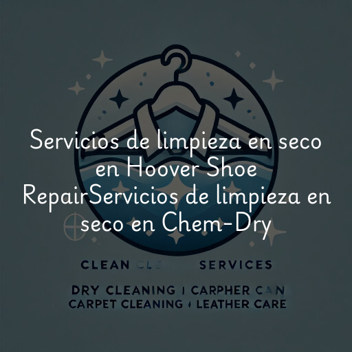 Servicios de limpieza en seco en