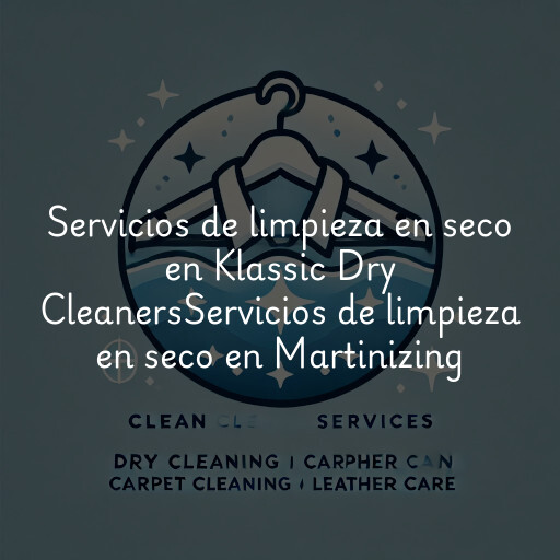 Servicios de limpieza en seco en