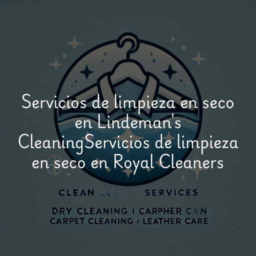 Servicios de limpieza en seco en