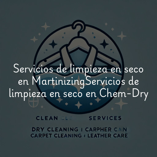 Servicios de limpieza en seco en
