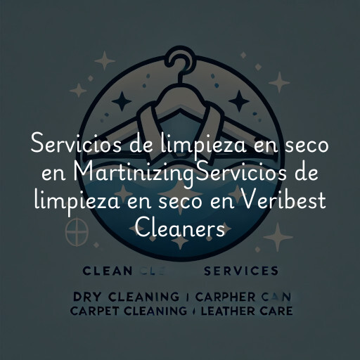 Servicios de limpieza en seco en