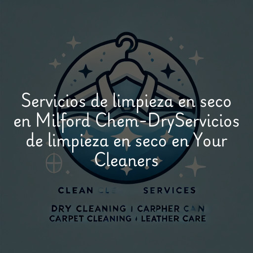 Servicios de limpieza en seco en