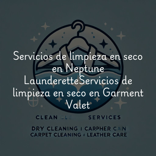 Servicios de limpieza en seco en