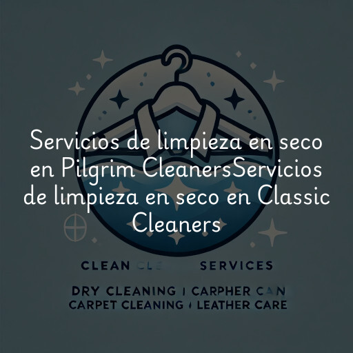 Servicios de limpieza en seco en