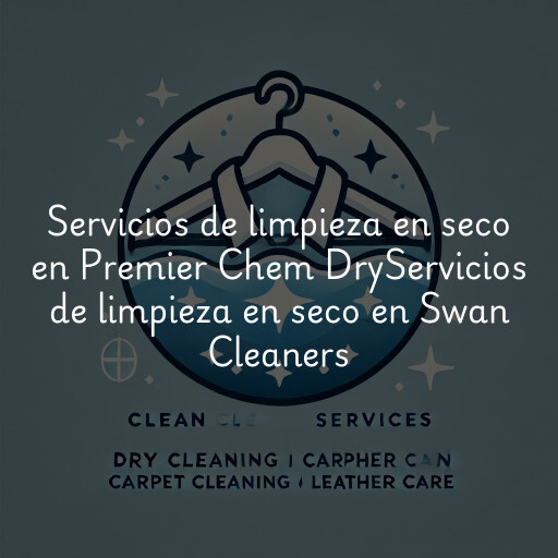 Servicios de limpieza en seco en