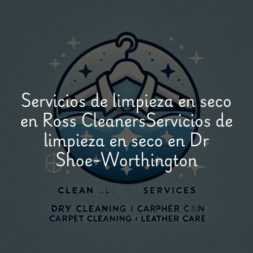 Servicios de limpieza en seco en