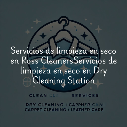 Servicios de limpieza en seco en