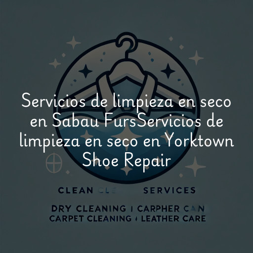 Servicios de limpieza en seco en