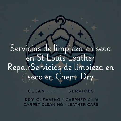 Servicios de limpieza en seco en