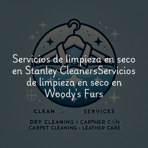 Servicios de limpieza en seco en
