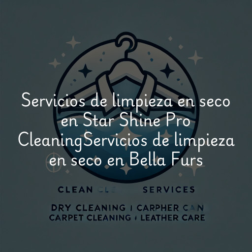Servicios de limpieza en seco en