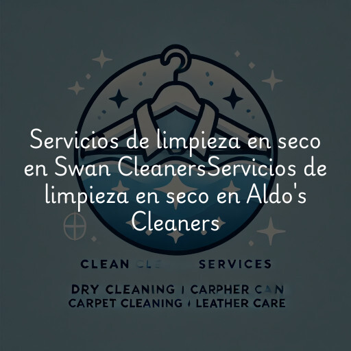 Servicios de limpieza en seco en