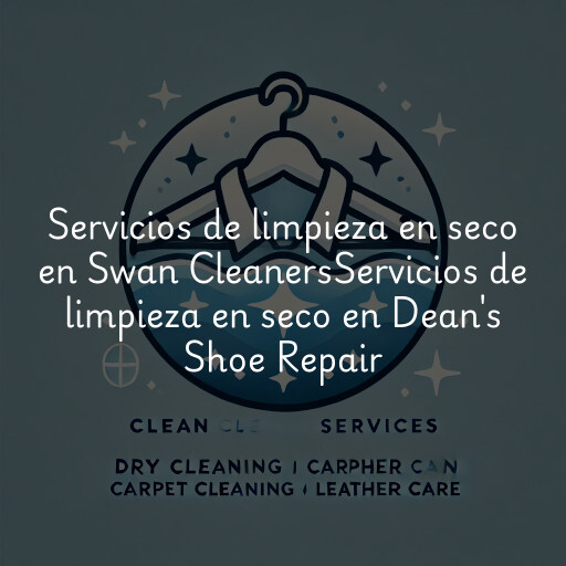 Servicios de limpieza en seco en