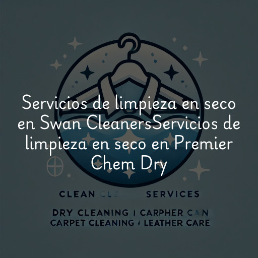 Servicios de limpieza en seco en
