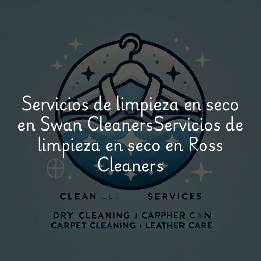 Servicios de limpieza en seco en