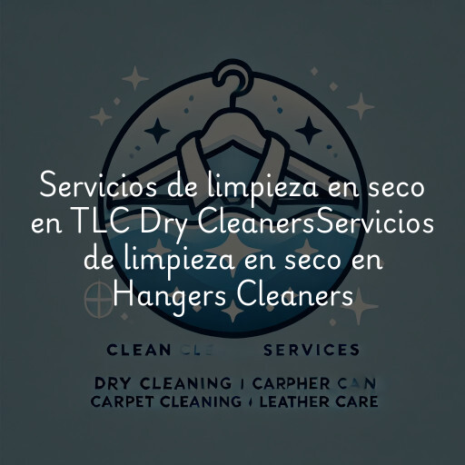 Servicios de limpieza en seco en