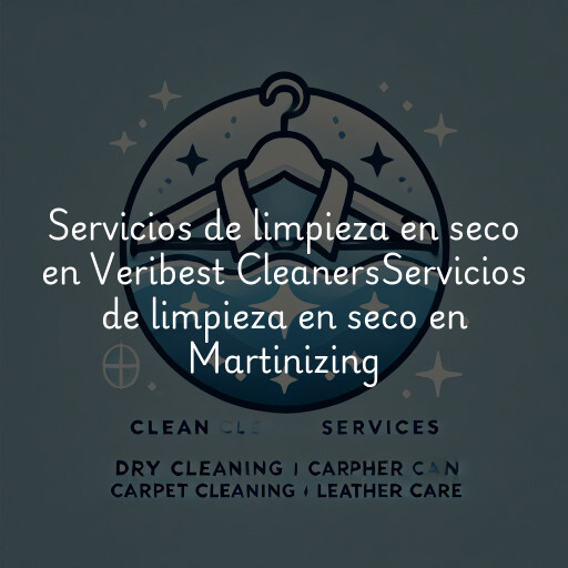 Servicios de limpieza en seco en