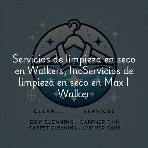 Servicios de limpieza en seco en