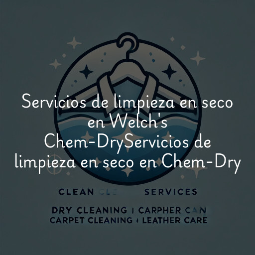 Servicios de limpieza en seco en