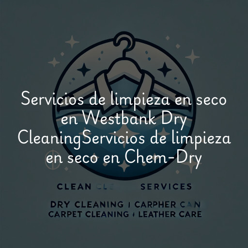 Servicios de limpieza en seco en