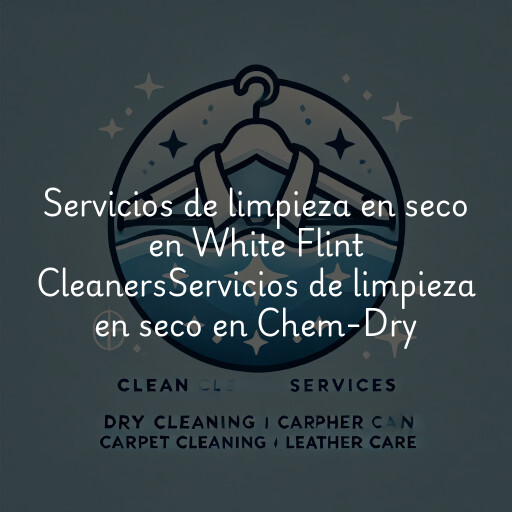 Servicios de limpieza en seco en