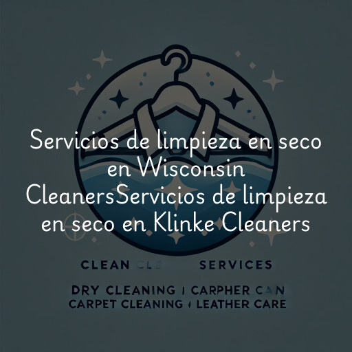 Servicios de limpieza en seco en