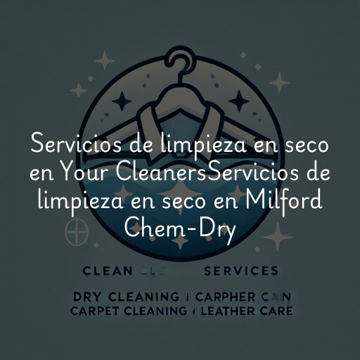 Servicios de limpieza en seco en