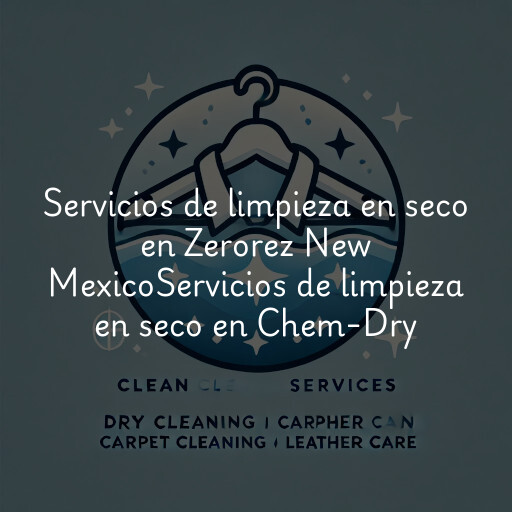 Servicios de limpieza en seco en
