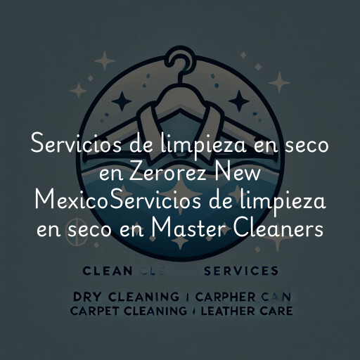 Servicios de limpieza en seco en