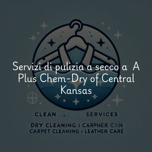 Servizi di pulizia a secco a A Plus Chem-Dry of Central Kansas
